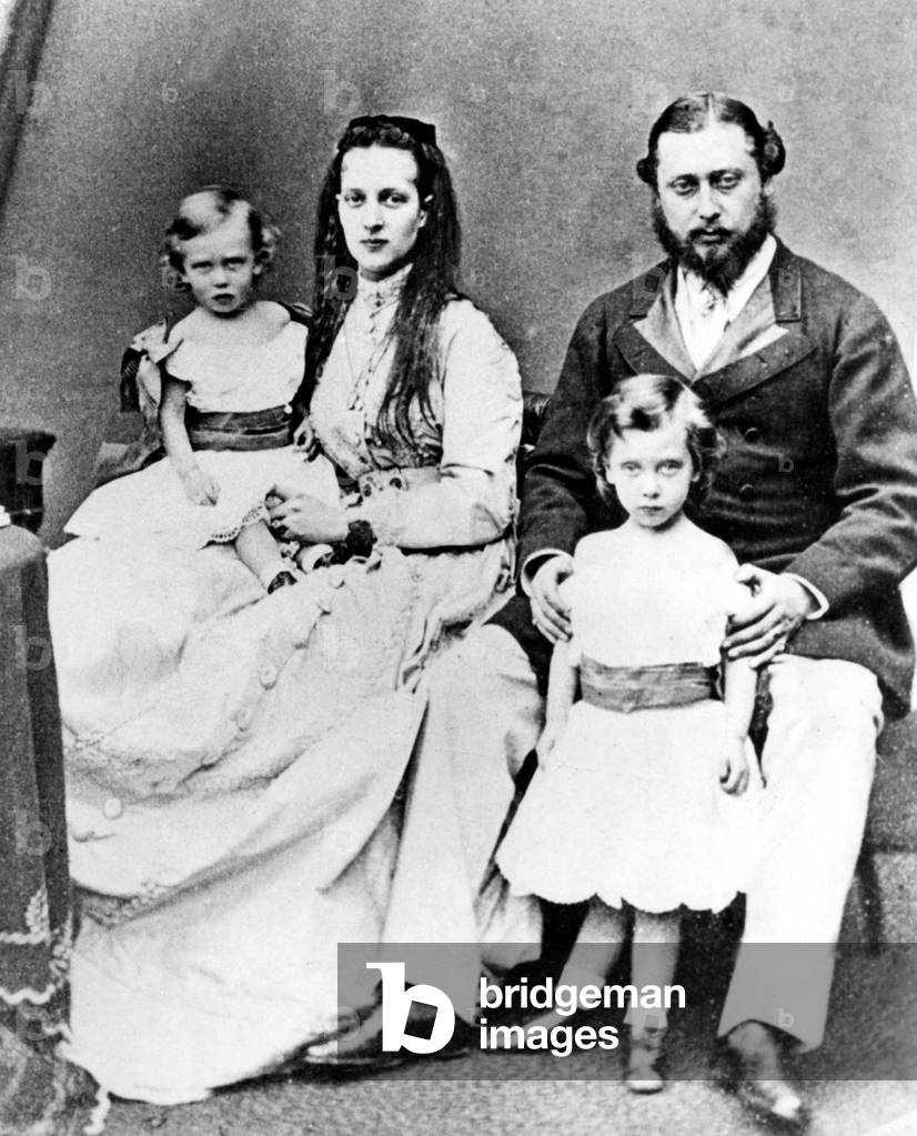 Edward VII of England with family