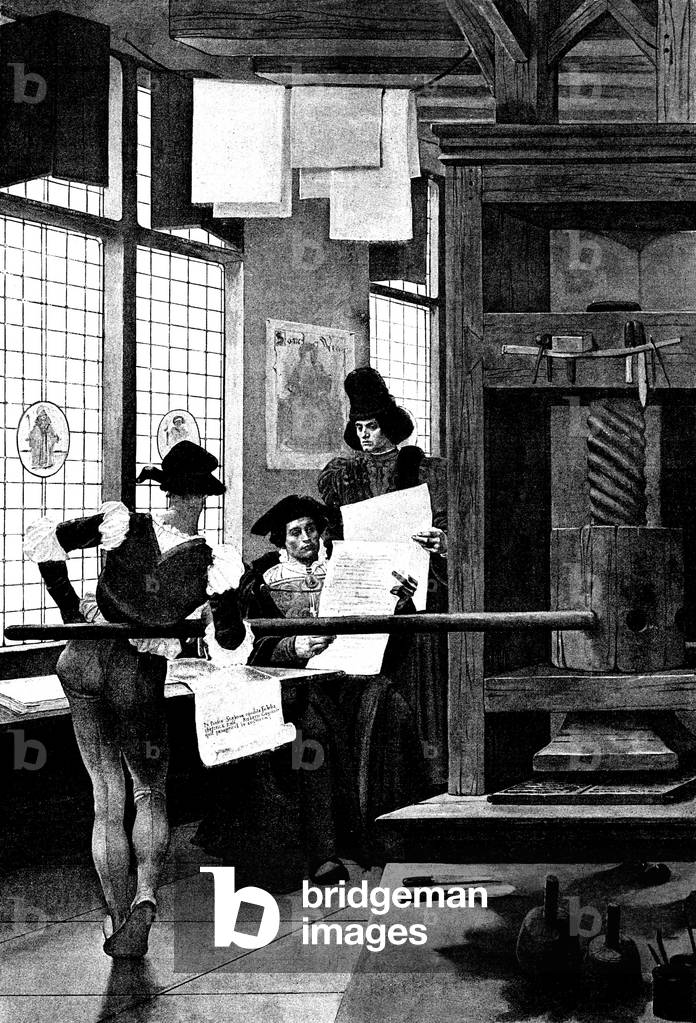 Printing in the Sorbonne