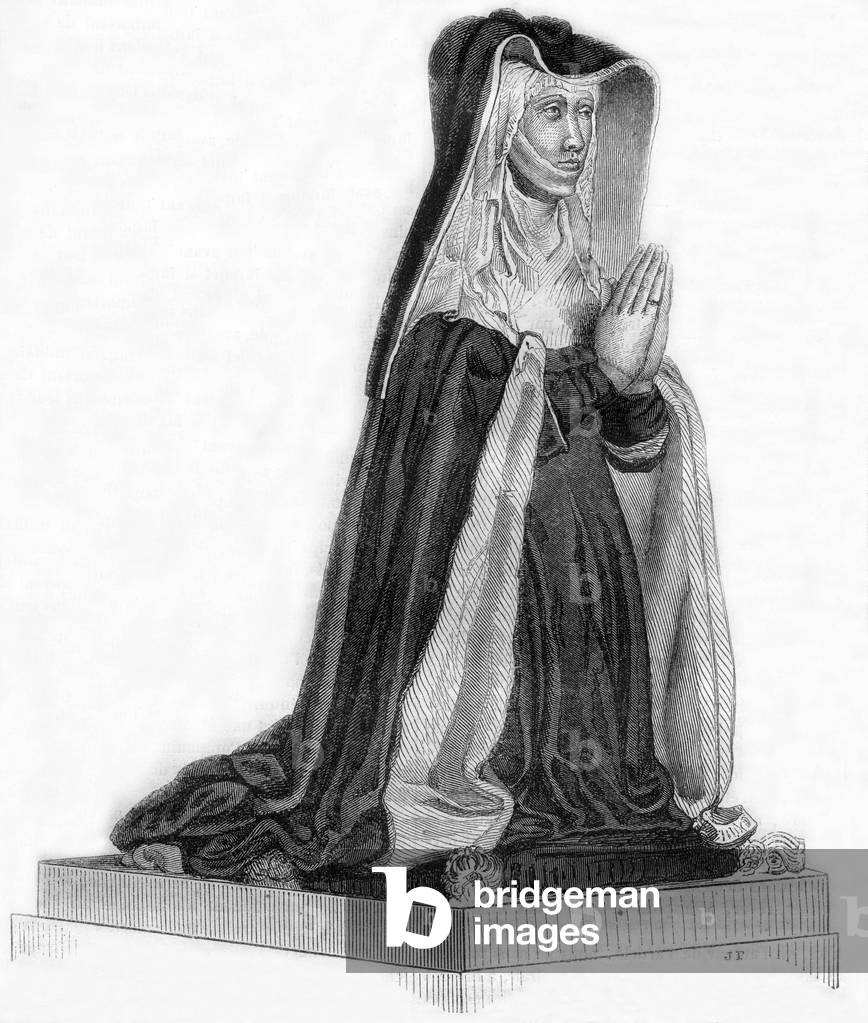 Michelle de Vitry, 1847 (engraving)