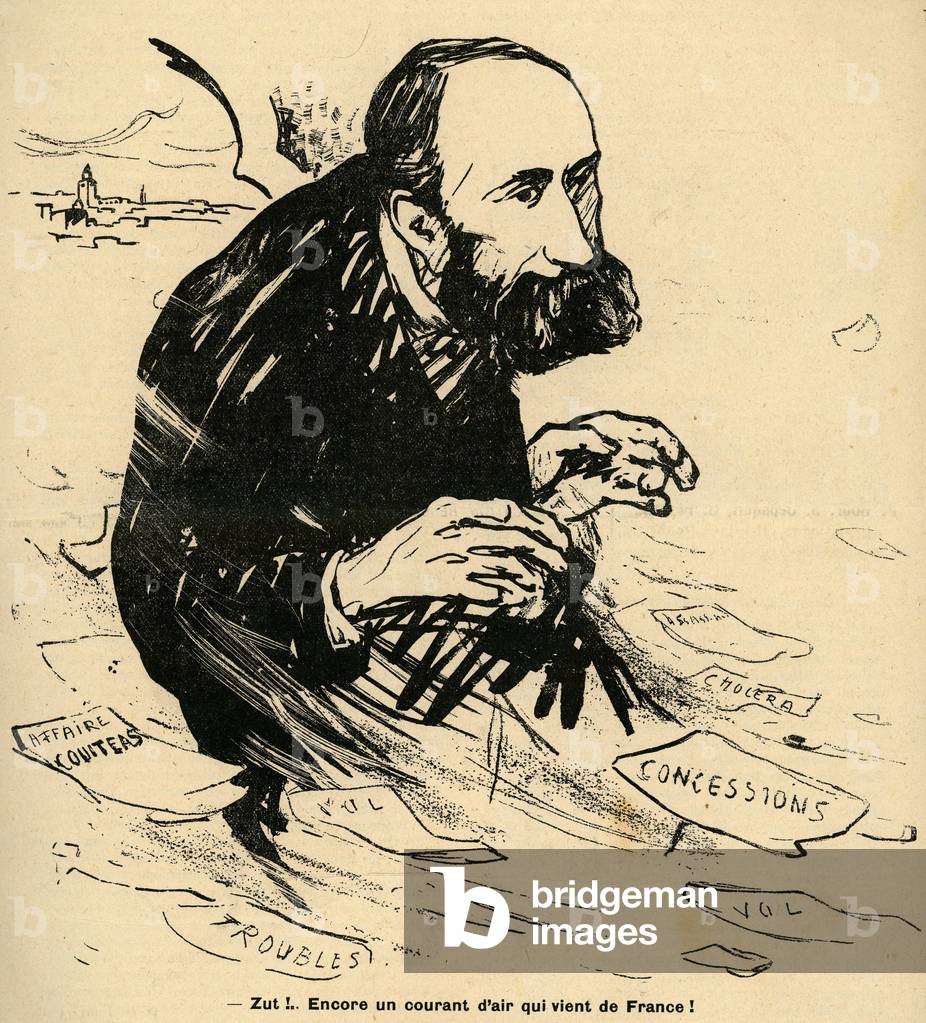 Gabriel Alapetite, French diplomat, 1911 (engraving)