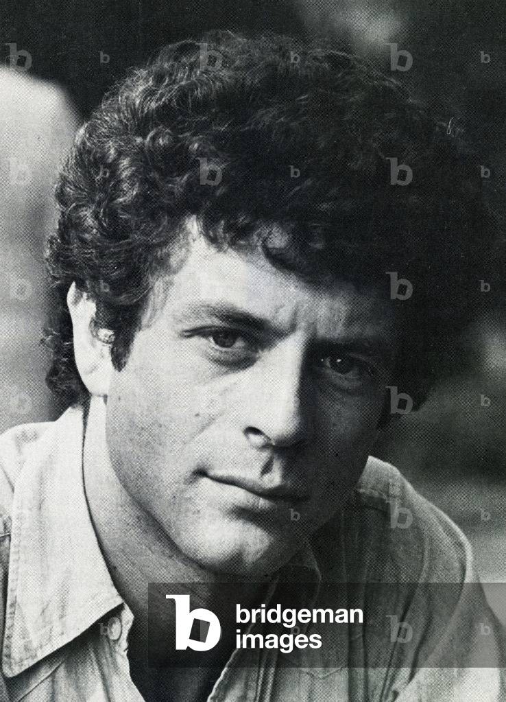 Georges Beller French actor and tv presentor, here in 1985 (Photo)