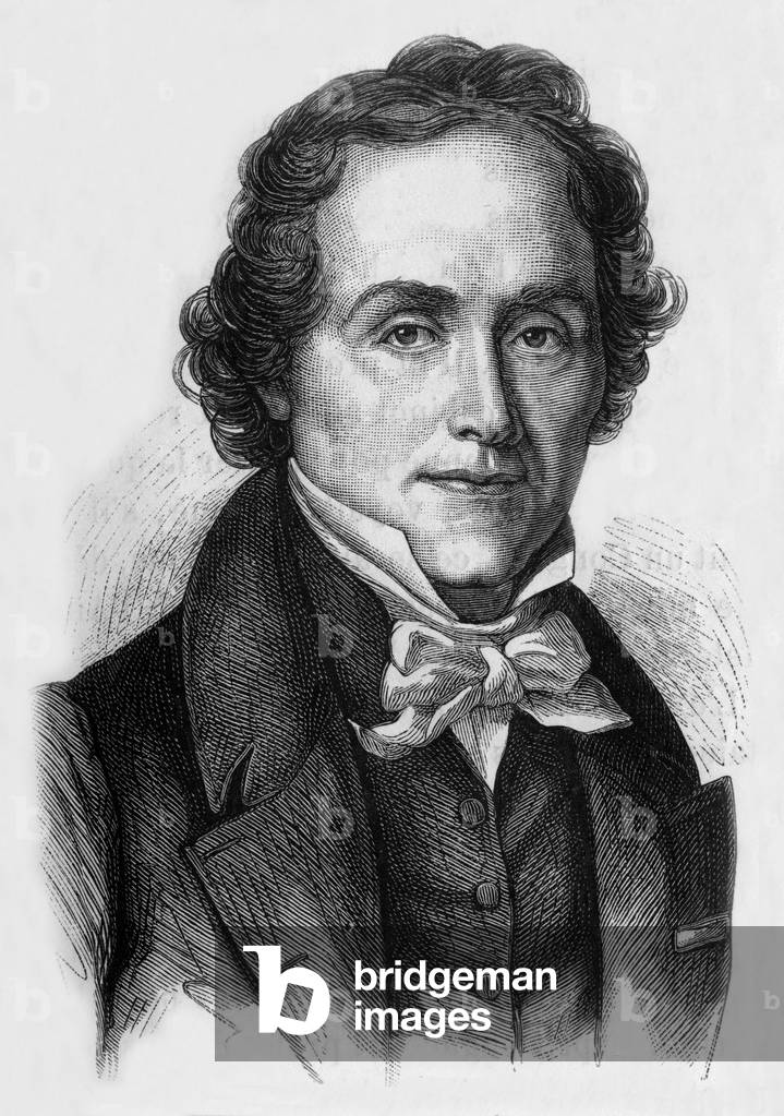 Casimir Delavigne, 19th century (engraving)