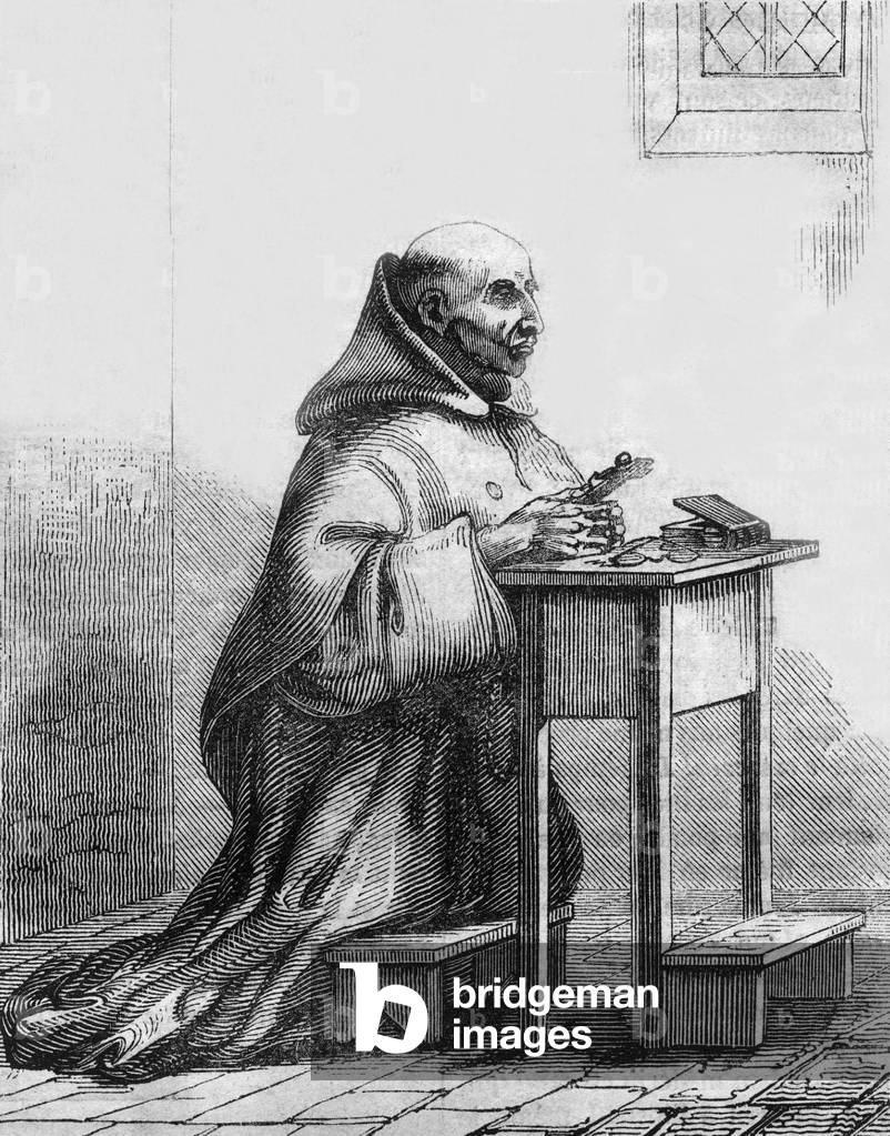 A Trappist, 1835 (engraving)