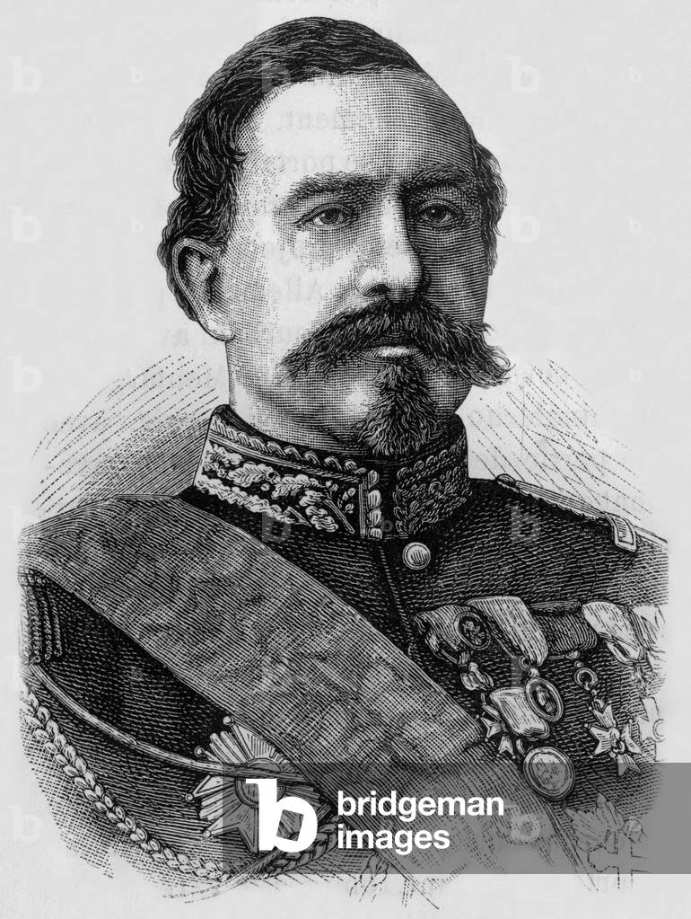 General Bourbaki, 19th century (engraving)