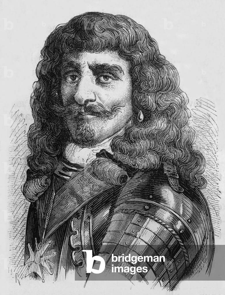 Henri d'Harcourt, 19th century (engraving)