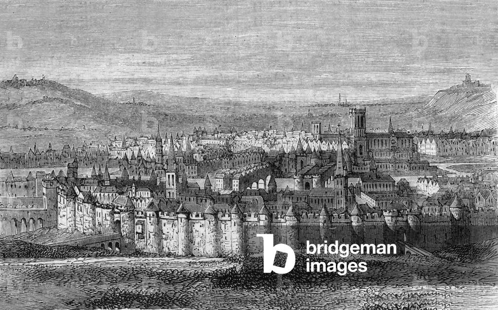 Paris, 19th century (engraving)