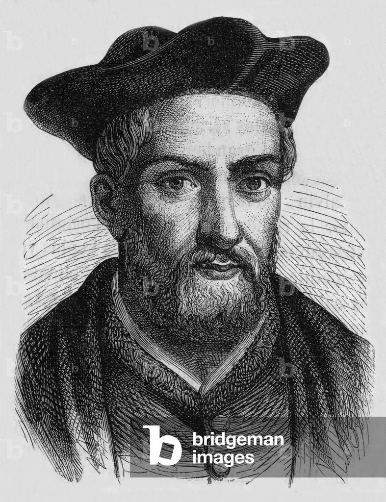 François Rabelais, 19th century (engraving)