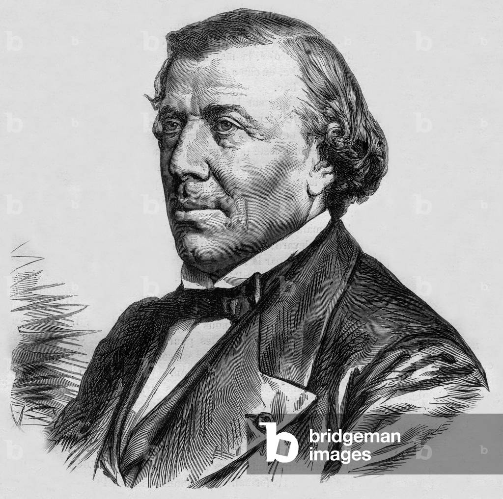 Doctor Ricord, 19th century (engraving)