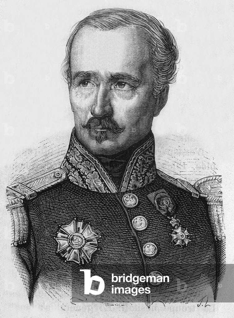 General Duvivier, 19th century (engraving)