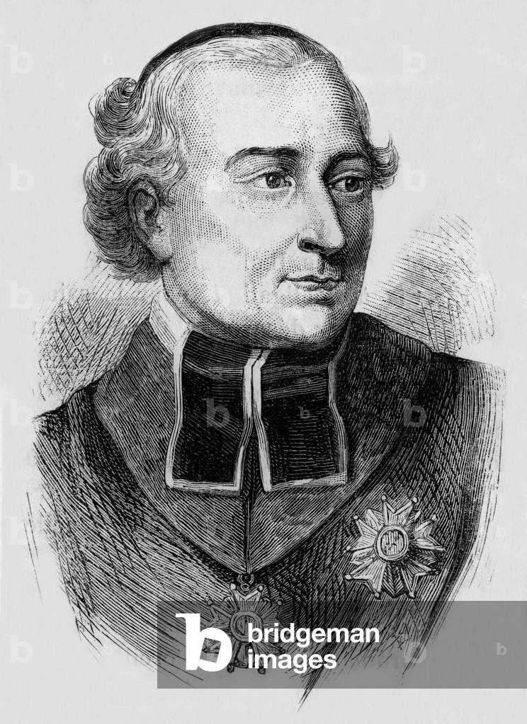 Cardinal Fesch, 19th century (engraving)