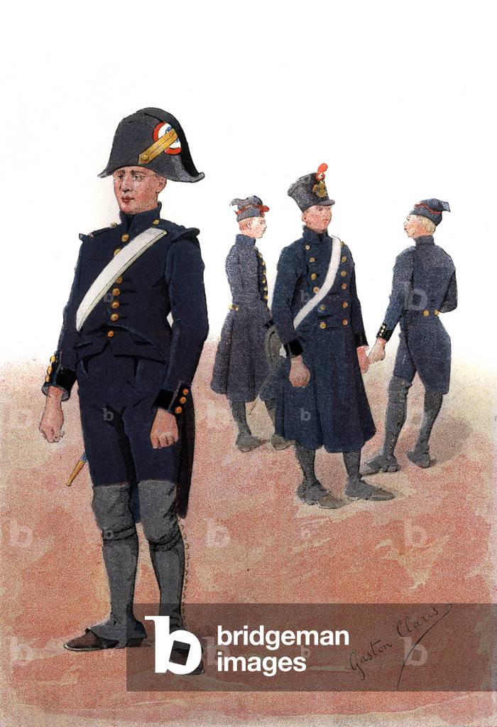 Uniforms of the Ecole Polytechnique