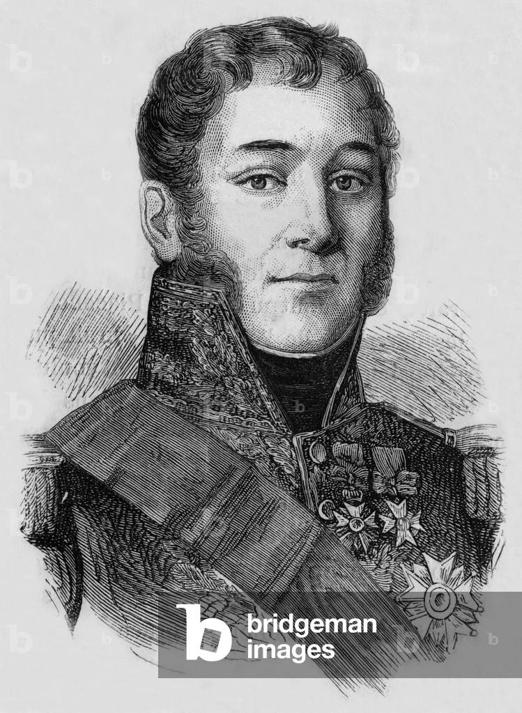 Edouard Mortier, 19th century (engraving)