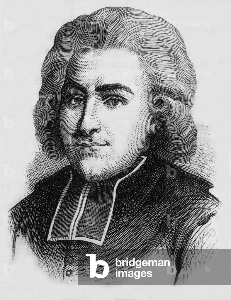 L'abbe Fauchet, 19th century (engraving)