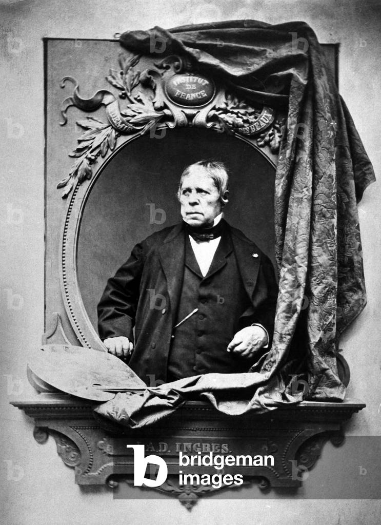 French painter Ingres (1780-1867)