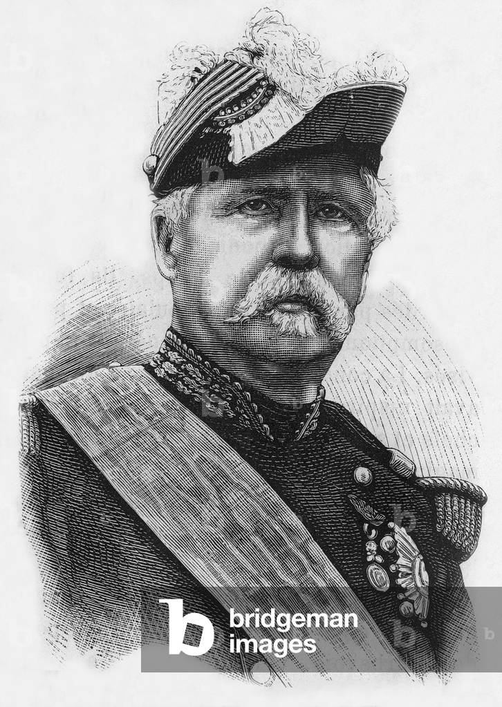 Le marechal Mac-Mahon, 19th century (engraving)