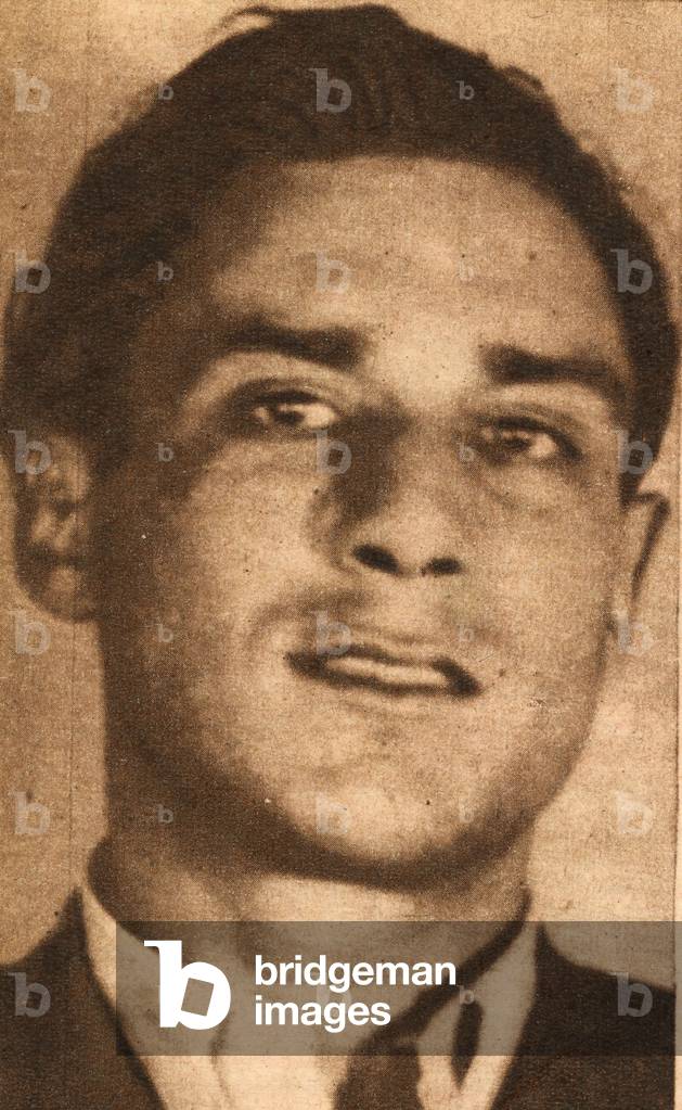 Jo Attia member of the gang of tractions in 1947 (photo)