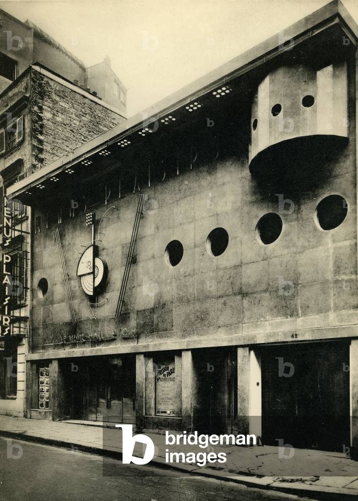 Theatre des Menus Plaisirs a Paris Pingusson architect Around 1930