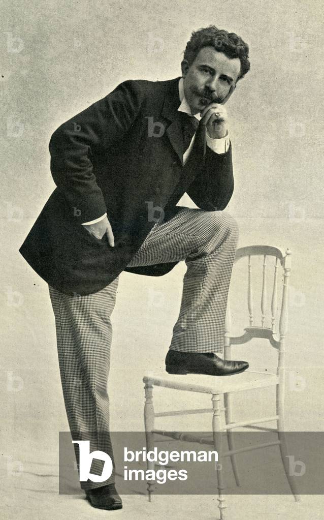 Felicien Champsaur French writer and journalist 1858 1934 Photography around 1900