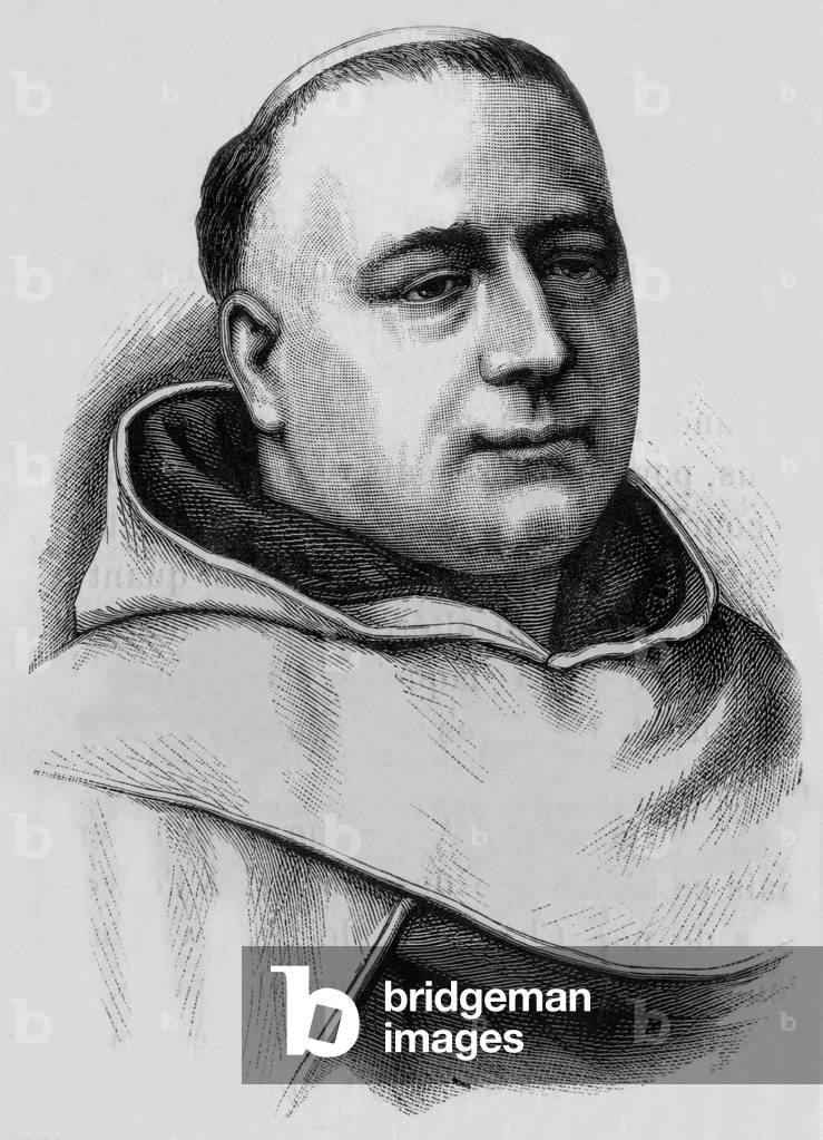 Pere Hyacinthe, 19th century (engraving)