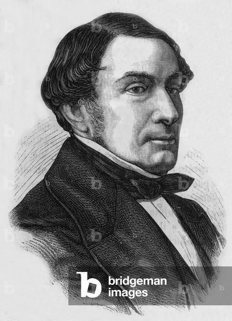 Achille Fould, 19th century (engraving)