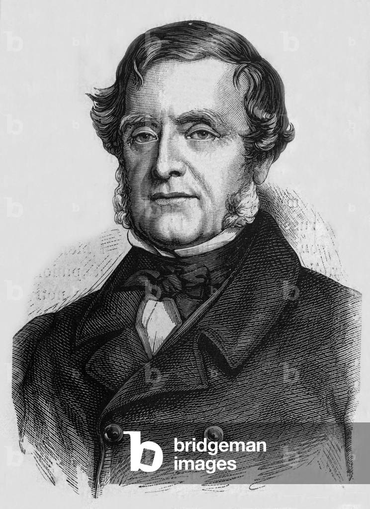 Seigneur Raglan, 19th century (engraving)