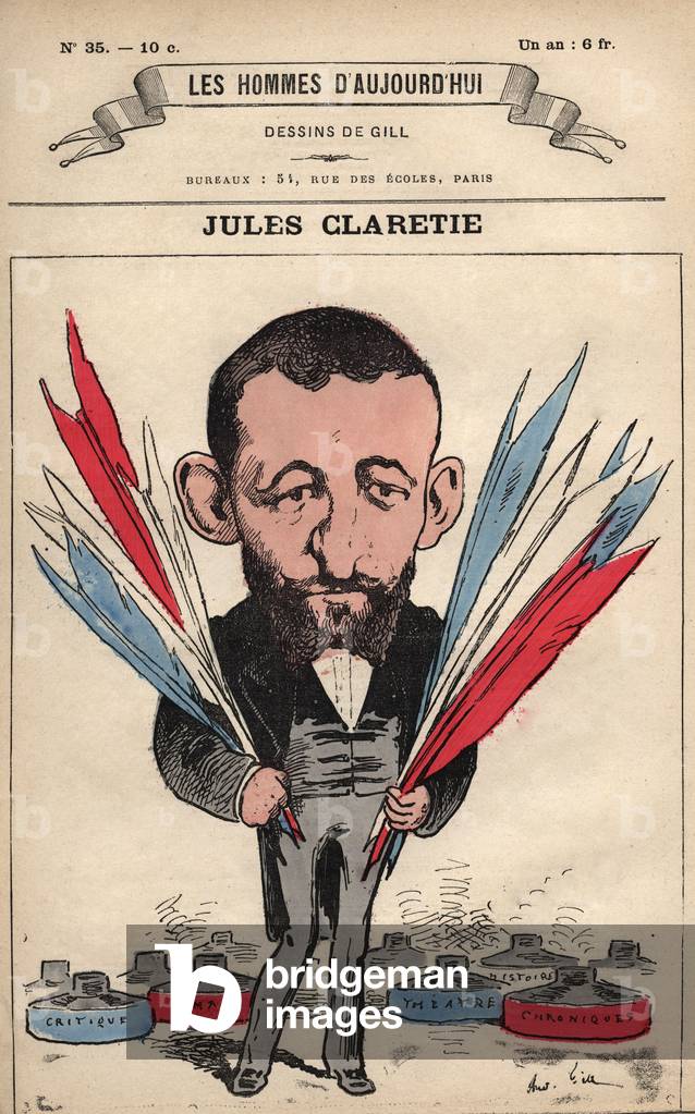 Frontpage of French paper 