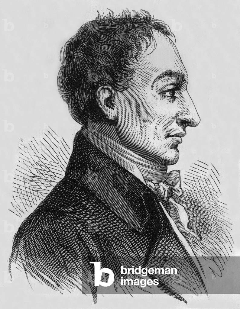 Comte de Volney, 19th century (engraving)