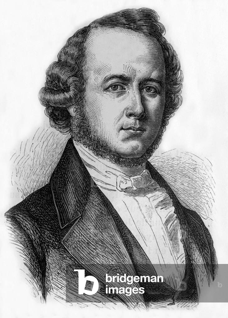 Achille de Salvandy, 19th century (engraving)