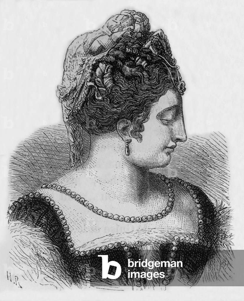 Diane de Poitiers, 19th century (engraving)