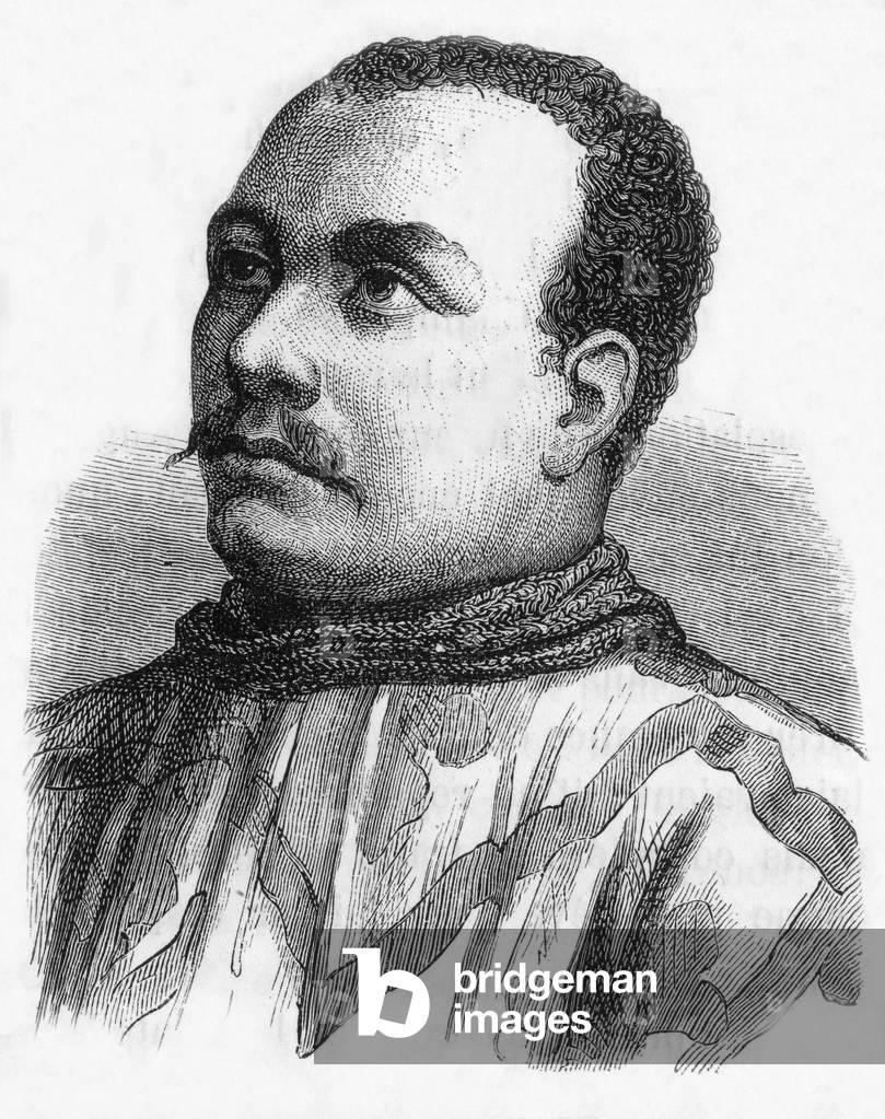 Bertrand Duguescline, 19th century (engraving)