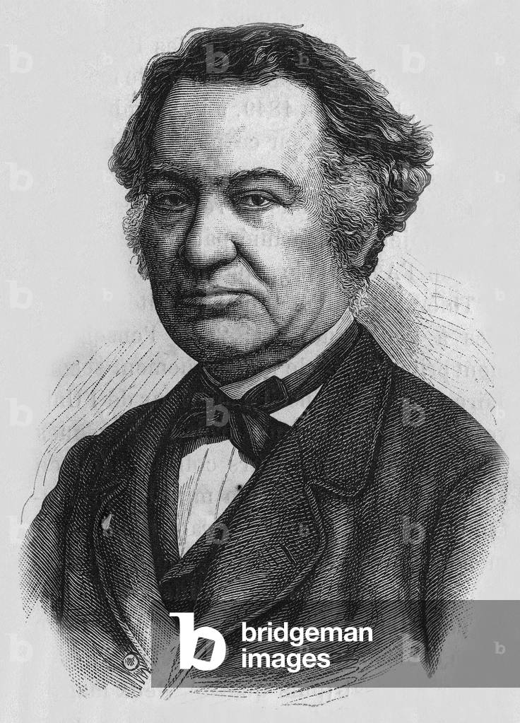 Louis Veuillot, 19th century (engraving)