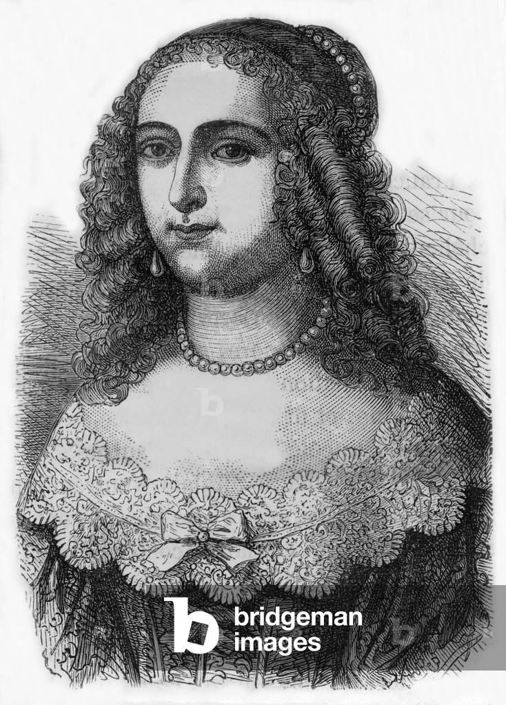 The Duchess of Chevreuse, 19th century (engraving)