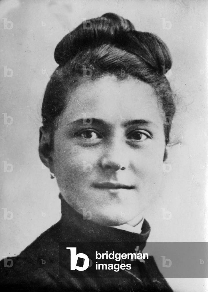 Sainte Therese de Lisieux, 1887 (b/w photo)