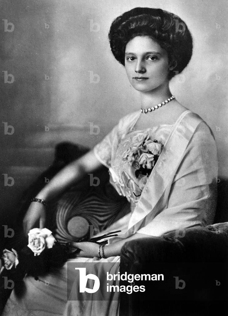 Zita of Bourbon Parma on her wedding day in 1911 (photo)