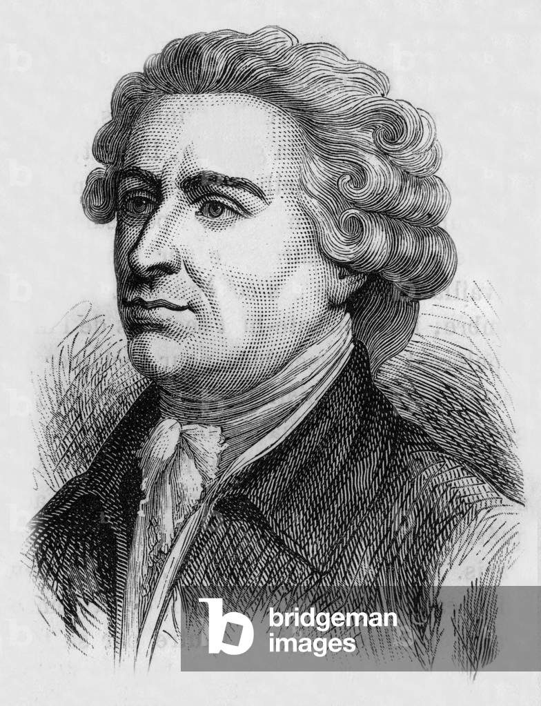 Edmund Burke, 19th century (engraving)