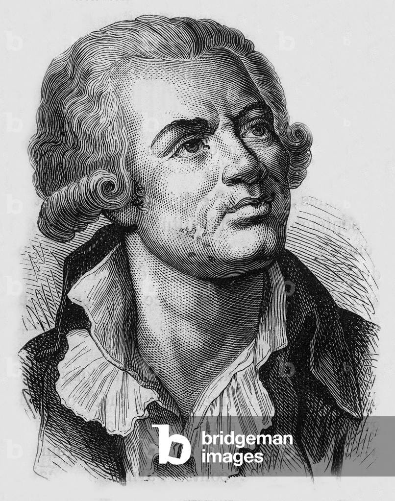 Georges Jacques Danton, 19th century (engraving)