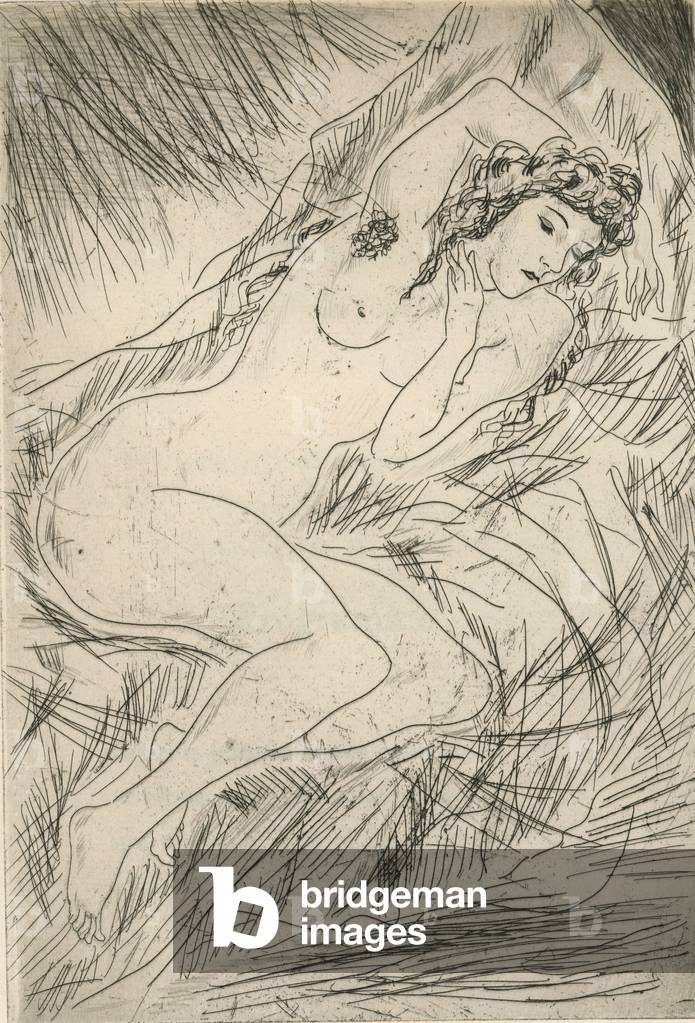 Illustration for Michel Vaucaire Barres Paralleles with the editions Francois Bernouard 1927