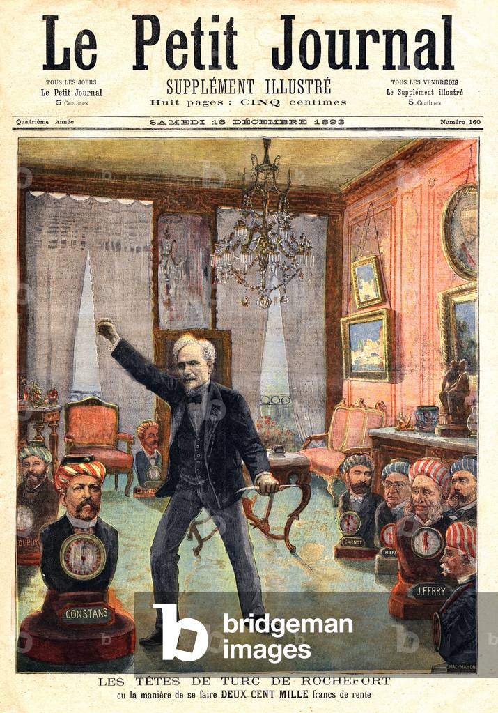 the whipping boys of marquis Henri de Rochefort-Lucay, 1893 (print)