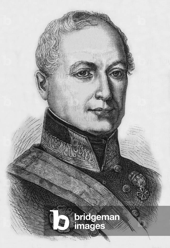 Joseph Radetzky, 19th century (engraving)