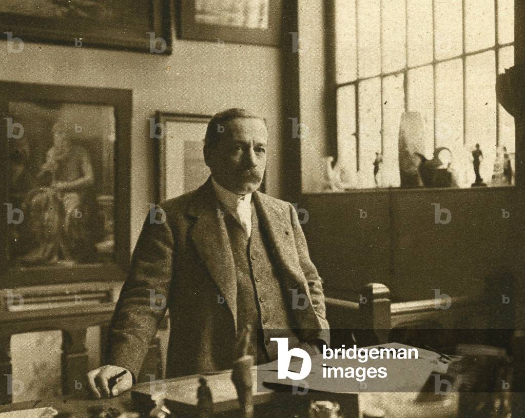 Rene Lalique 1860 1945 glass decorator photography circa 1914