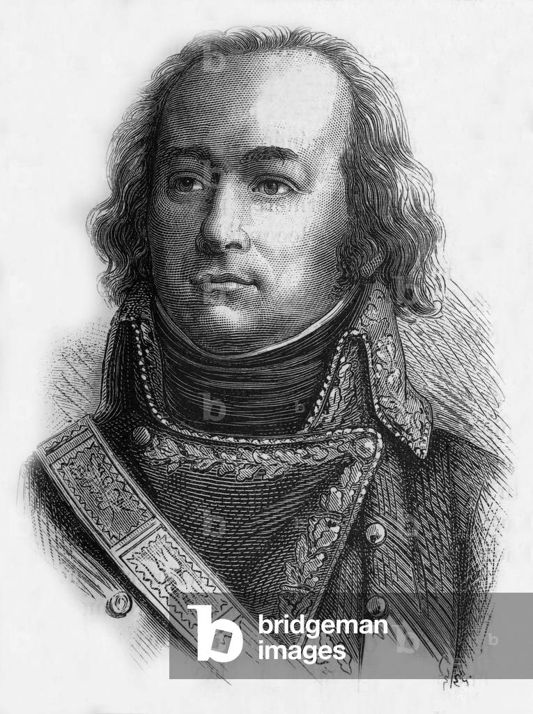 Claude Jacques Lecourbe, 19th century (engraving)