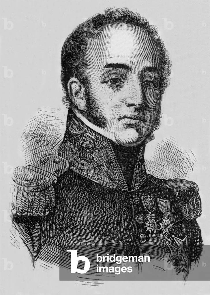 Marechal Suchet, 19th century (engraving)