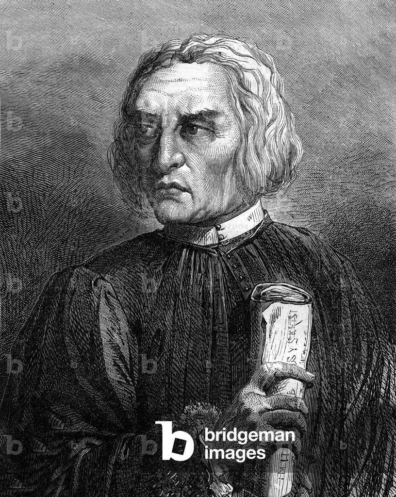 Jean de Gerson (1363-1429) french theologian, engraving