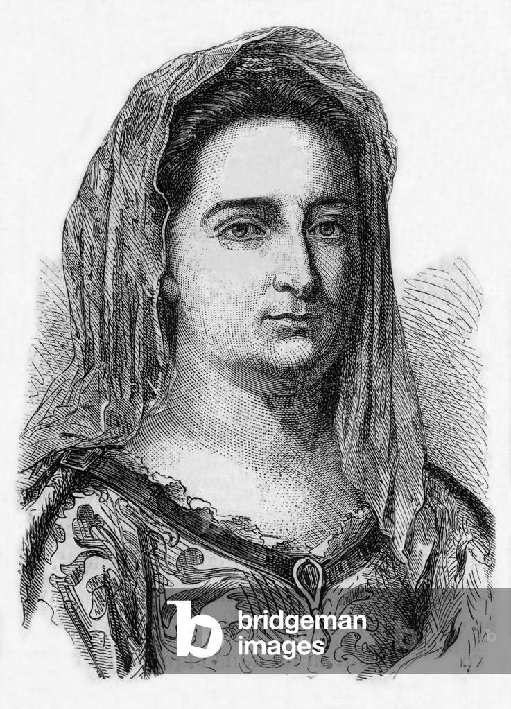Madame de Maintenon, 19th century (engraving)