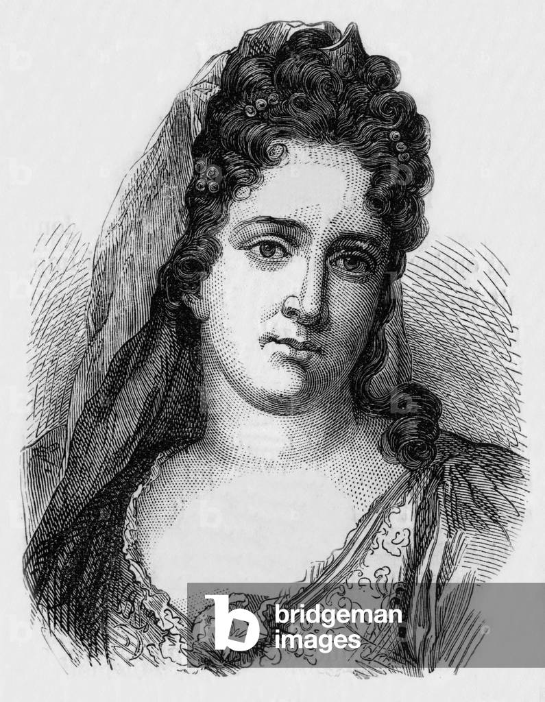 Duchess of Burgundy, 19th century (engraving)