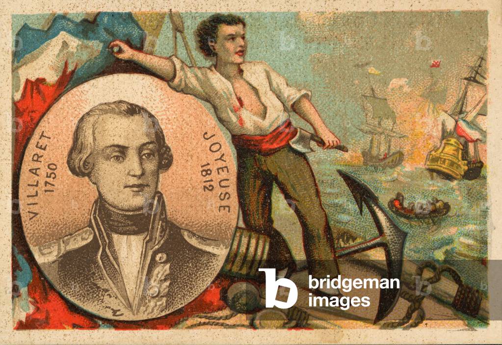 Louis Thomas Villaret Joyeuse 1747 1812 vice admiral and French politician popular imaging around 1900