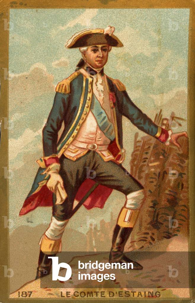 Charles Henri Theodore count d Estaing 1729 1794 Popular imaging around 1900