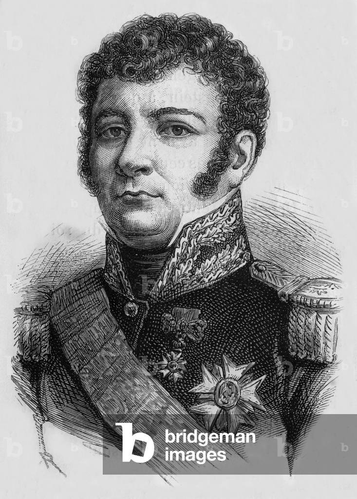 General Vandamme, 19th century (engraving)