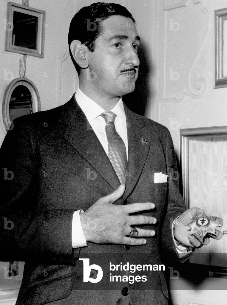 Fabiolo, actor, brother of queen Fabiola of Belgium, 1961 (photo)