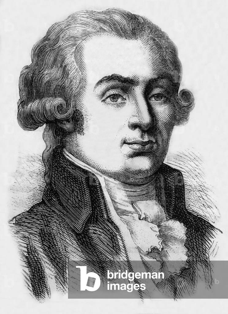 Jerome Petion de Villeneuve, 19th century (engraving)